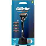 GILLETTE ProGlide scheerapparaat, reserve koppen 4 stuks & gratis steunbasis