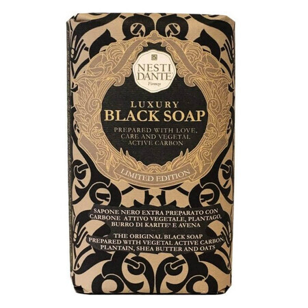 Sapone vegetale Luxury Black Soap x 250g