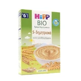 HIPP Bio Baby Crème 5 Granen zonder Melk Vanaf 6 Maanden 200g