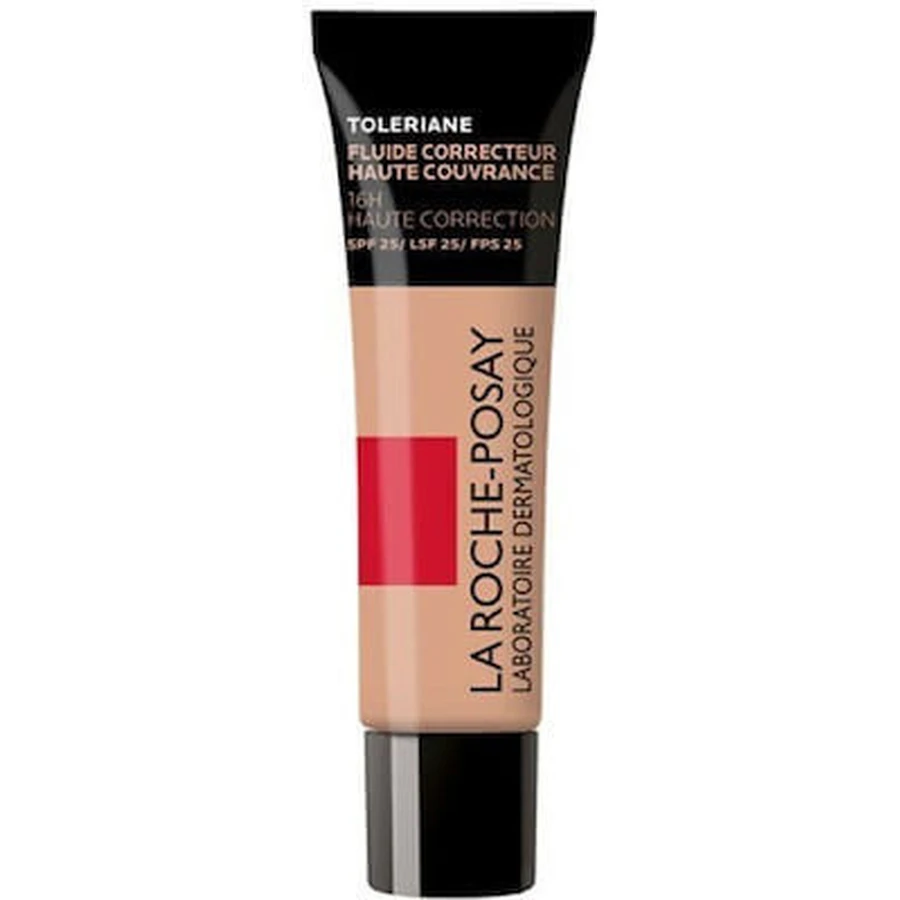 Toleriane Base de Maquillaje Fluida Correctora de Cobertura Total No.9.5 SPF25 Maquillaje de Muy Alta Cobertura 30ml