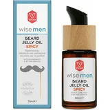 WISE Men Pittige Mannen Baardolie Gel met Kardemom & Bittere Sinaasappel 30ml