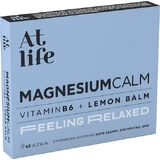 ATLIFE Magnesium Calm Vitamin B6 + Lemon Balm Nervous System Supplement, 60 Tablets