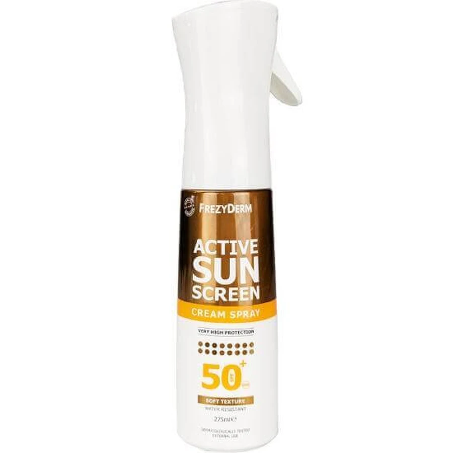 FREZYDERM Active Spf50+ Crème solaire en spray 275ml