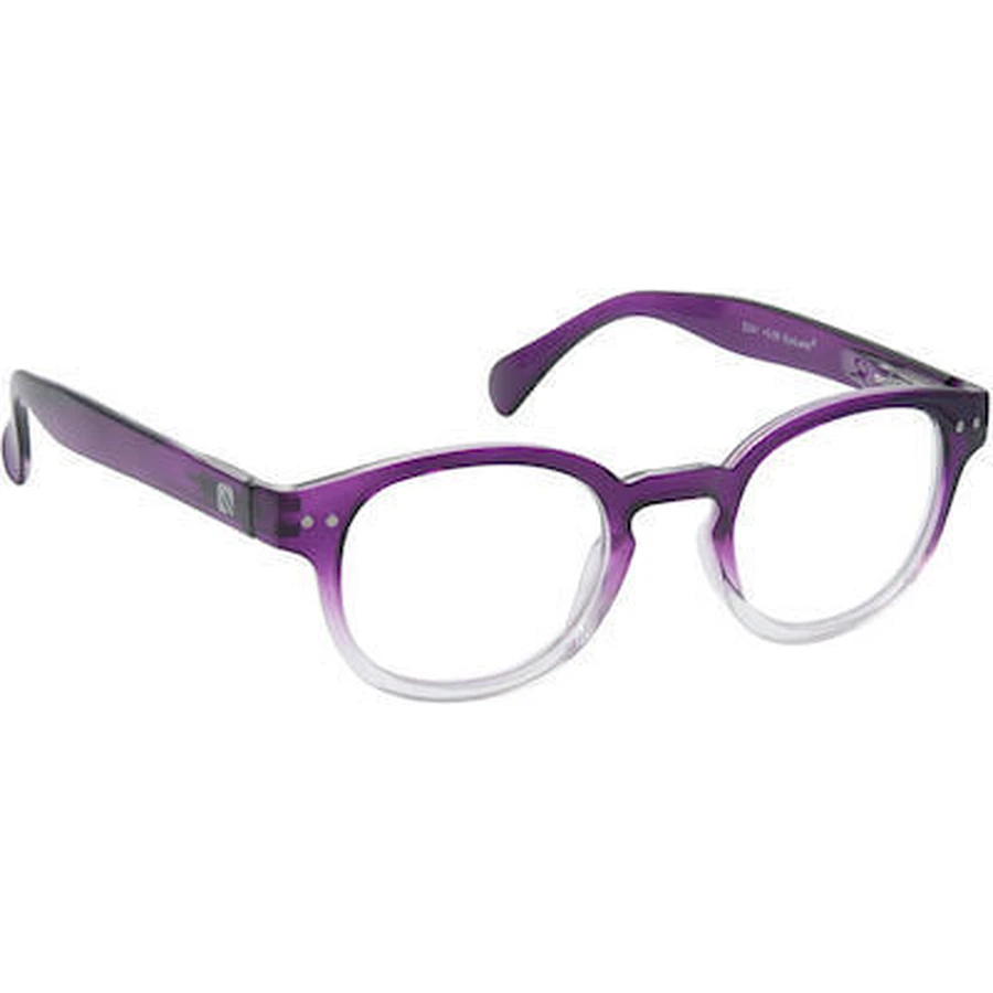 Occhiali da lettura EYELEAD-Presbyopia Viola-Diafano Granulare E241 +3,00