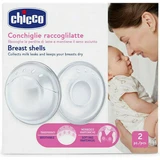 CHICCO Natuurlijke Gevoel Borst Shealds Natuurlijke Gevoel Borst Melk Collectie Schelpen 2 Stuks