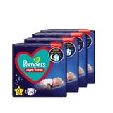 PAMPERS Nachtbroekjes Baby Nachtbroekjes Nr.6 15Kg+ 76 Stuks (4 Verpakkingen van 19 Stuks)