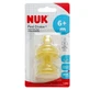 NUK First Choice+ Tetinas de goma de alto flujo 6+ 2 Piezas [10.713.243]