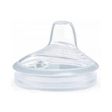 Toma de silicona de repuesto NUK For Nature para 6+ meses 2 piezas 10.256.501