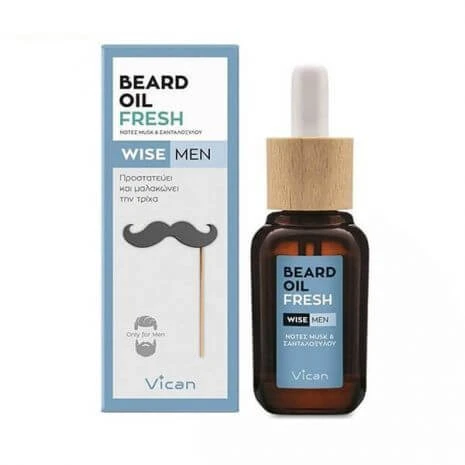 VICAN Wijze Mannen Baardolie Verse Baardolie 30ml