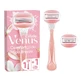 GILLETTE Venus Comfortglide Body Scraper 1 Piece With Replacement Heads 3 Blades & Lubricating Tape Spa Breeze 2 Pieces