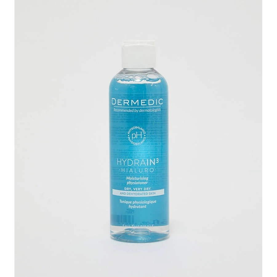 DERMEDIC Hialuro Physiotoner Hydratant Pour Peaux Sèches, Très Sèches et Déshydratées 200ml