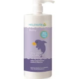 HELENVITA Baby All Over Cleanser Lichaam & Haar Babyreiniger voor lichaam en haar met talkgeur 1000ml