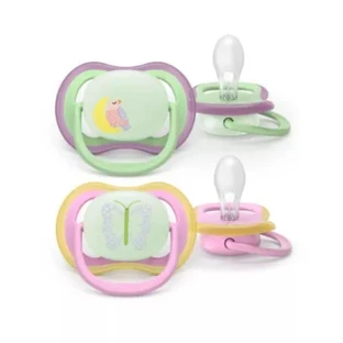 AVENT Ultra Air Nachtelijk Siliconen Dekbed 6-18m Meisje 2 Stuks