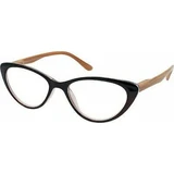 EYELEAD Lesebrille-Presbyopie Bordeaux Schmetterling mit Holzbügel E206 +1.00