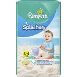 PAMPERS Couches pour bébés-Maillots de bain pour les éclaboussures en toute sécurité No.3-4 6-11Kgr 12 pièces