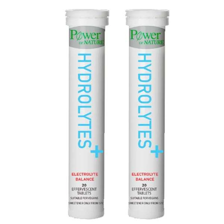 POWER OF NATURE Set Hydrolytes Elektrolytsupplement, 20 + 20 tabletten