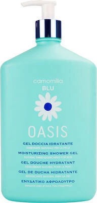 CAMOMILLA Blu Oasis Hydraterende Douchegel Hydraterende Douchegel voor het hele gezin met Kamille & Dadel 1000ml