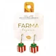 FARMA BIJOUX Pendientes Hipoalergénicos Regalo de Navidad