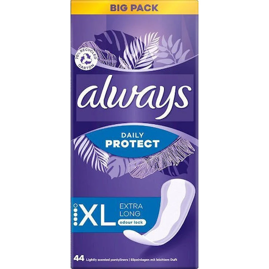 ALWAYS Altijd Dagelijkse Bescherming Extra Lang XL 44 Stuks