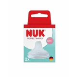 NUK Silikonsauger Perfect Match Sauger für 6+ Monate 2 Stück