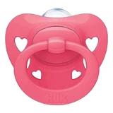 NUK Signature Silicone Pacifier 6-18m In Various Colors - Fuchs