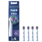ORAL-B 3D White Electric Toothbrush Spare Parts 4 Pieces