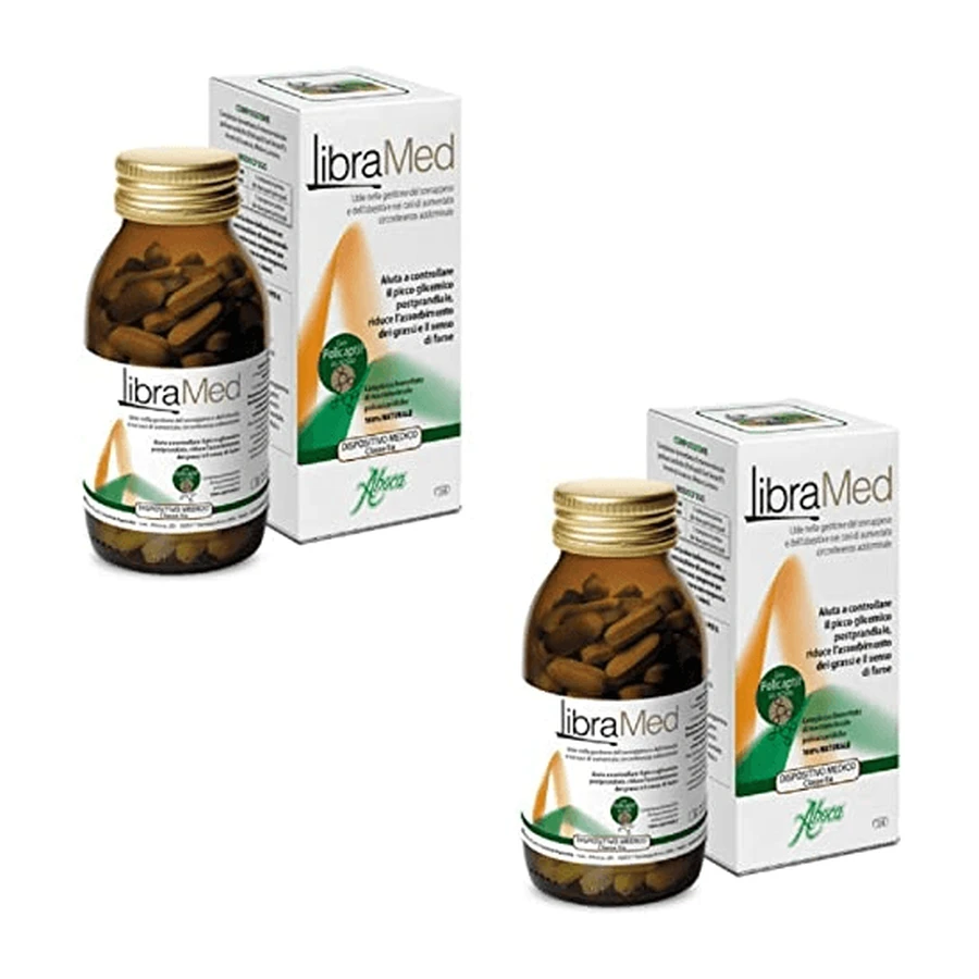 ABOCA Fitomagra Libramed 100g voor behandeling van overgewicht en obesitas x138 tabletten 1+1 kado