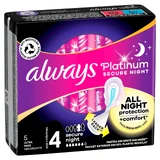 ALWAYS Platinum Secure Night (Größe 4) 5 Servietten