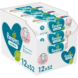 PAMPERS Sensitive Wipes Babydoekjes voor de gevoelige babyhuid 52x12= 624 stuks