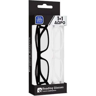 EYELEAD Leesbril - Presbyopie Zwart(E221) & Helder(E223) +1,00