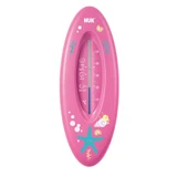 NUK OCEAN Bath Thermometer (temperature range: 0-50 degrees Celsius) In Various Colors - Pink