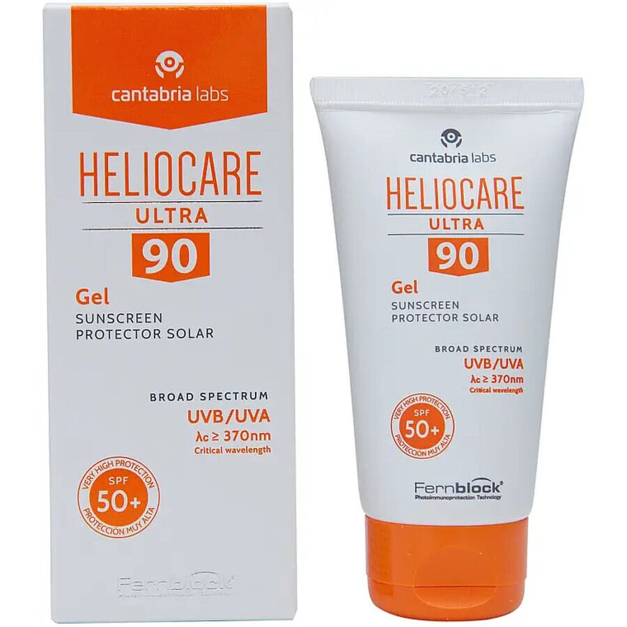 Heliocare Ultra 90 Sonnenschutzgel LSF 50+, 50 ml, Cantabria Labs