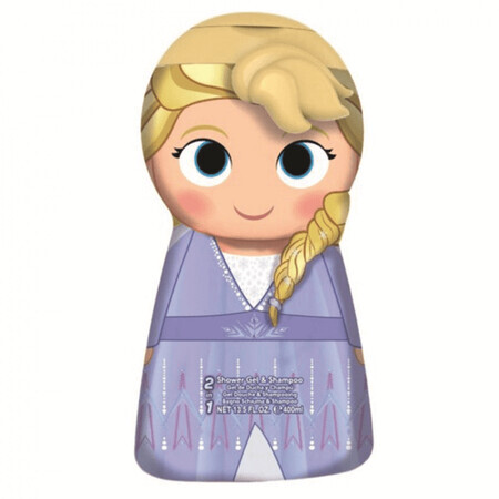 Frozen Elsa douchegel en shampoo voor baby's, 400 ml, Air Val