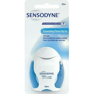 SENSODYNE Expanding Floss Sensodyne Dental Floss voor interdentale reiniging 30m