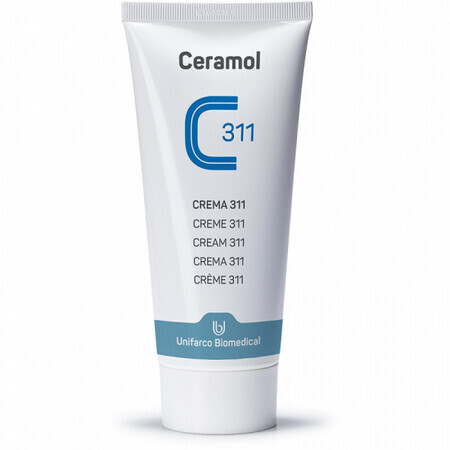 Behandelingscrème voor droogheid, uitdroging en dermatitis, 75 ml, Ceramol