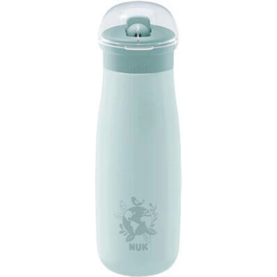 NUK Cup Mini-Me Flip Stainless Steel Cup for 12+ Months, Velcro [10.225.328]