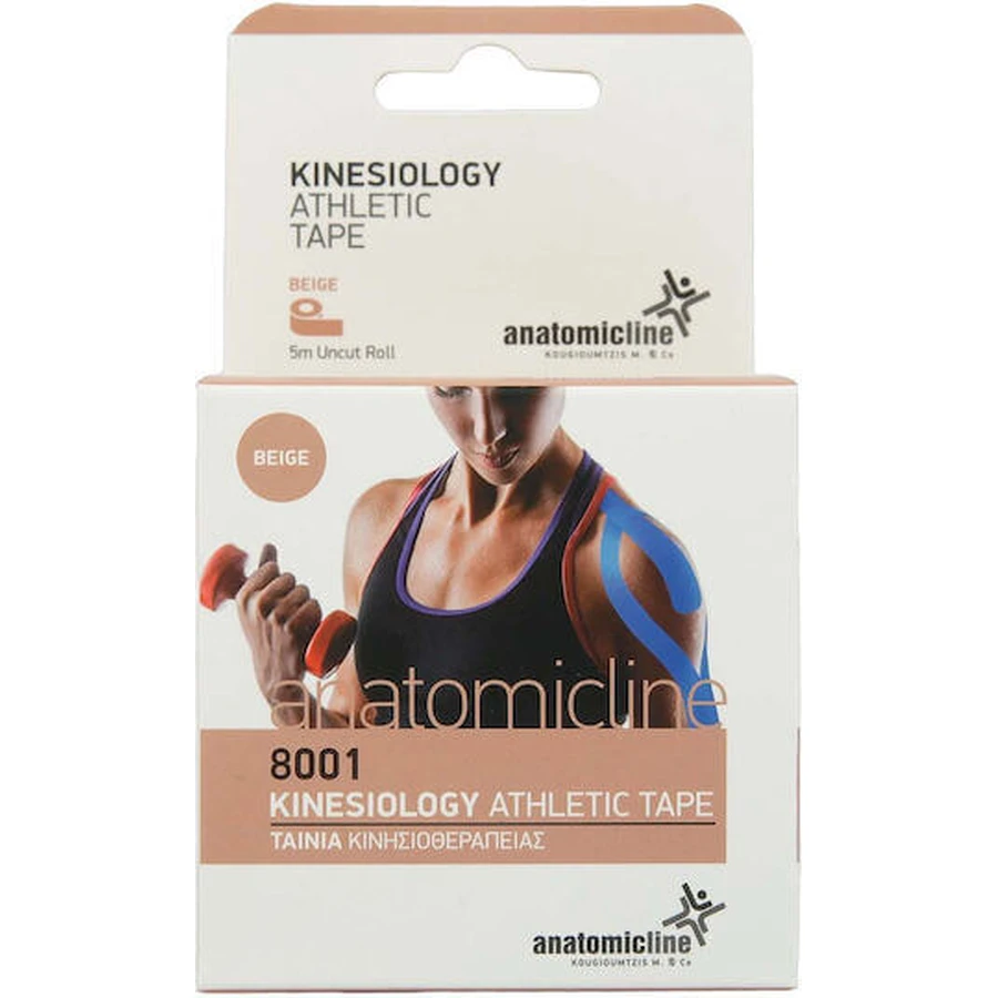 ANATOMIC LINE Kinesio Tape - taśma do kinezyterapii 5cm x 5m - beżowa: ceny i cechy
