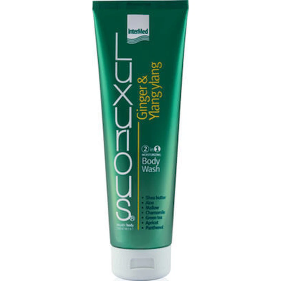 INTERMED Lussuoso e ricco lavaggio idratante per il corpo con zenzero e ylang ylang, 300ml