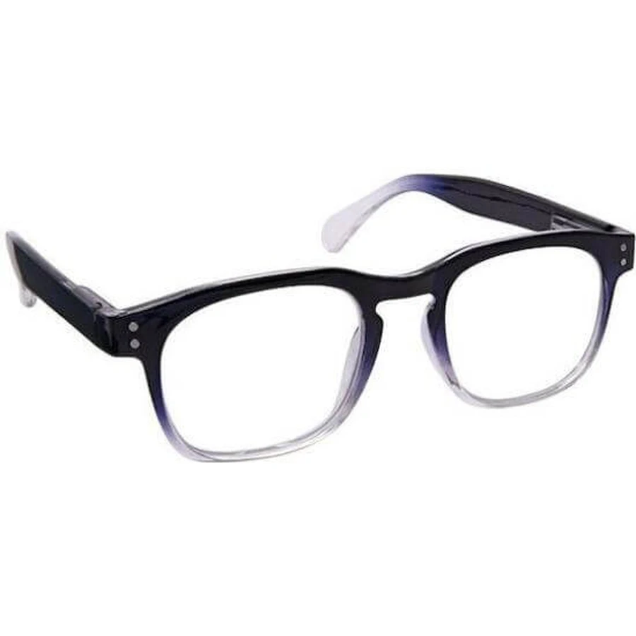 EYELEAD E237 Presbyopie-Brille Schwarz-Transparent Granular 1.75