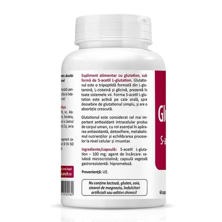 Glutathione, 60 capsules, Zenyth