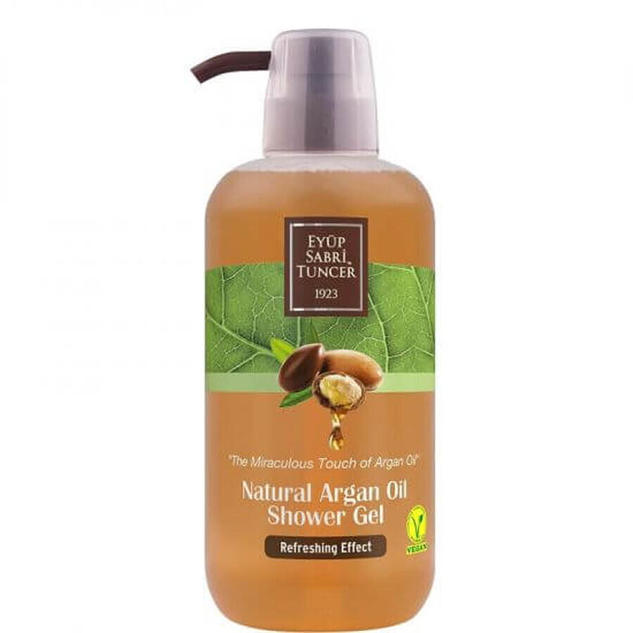 Gel doccia con olio di argan naturale, 600 ml, Eyup Sabri Tuncer