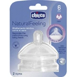 Chicco Natural Feeling Quick Flow Nippel 6m+ Stücke 08104720