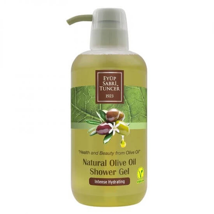 Żel pod prysznic z naturalną oliwą z oliwek, 600 ml, Eyup Sabri Tuncer: ceny i cechy