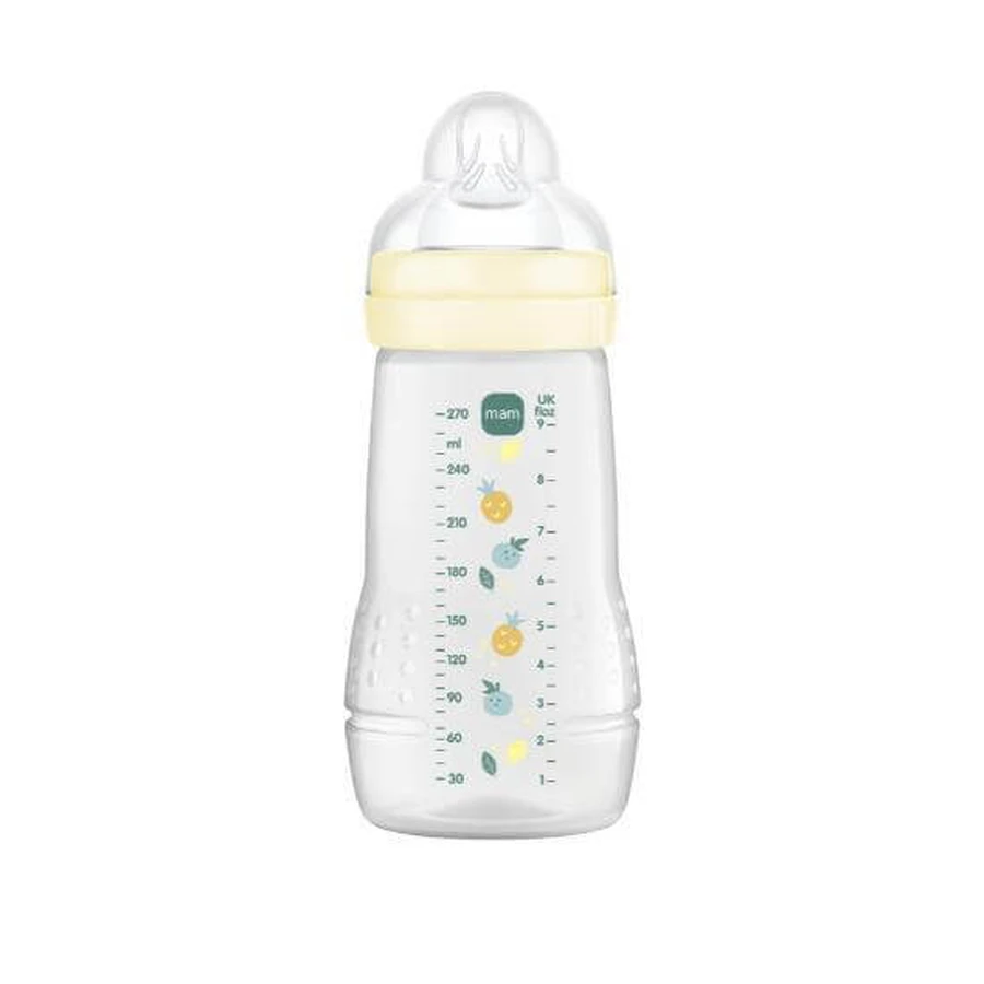 MAM Biberon plastic Easy Active silicon Sticlă 2+ luni 270ml