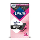 Absorbante zilnice Normal Black, 30 bucati, Libresse