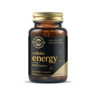 SOLGAR Cellular Energy met NAD Voor Cellulaire Energie & Antioxidantwerking 28 Capsules