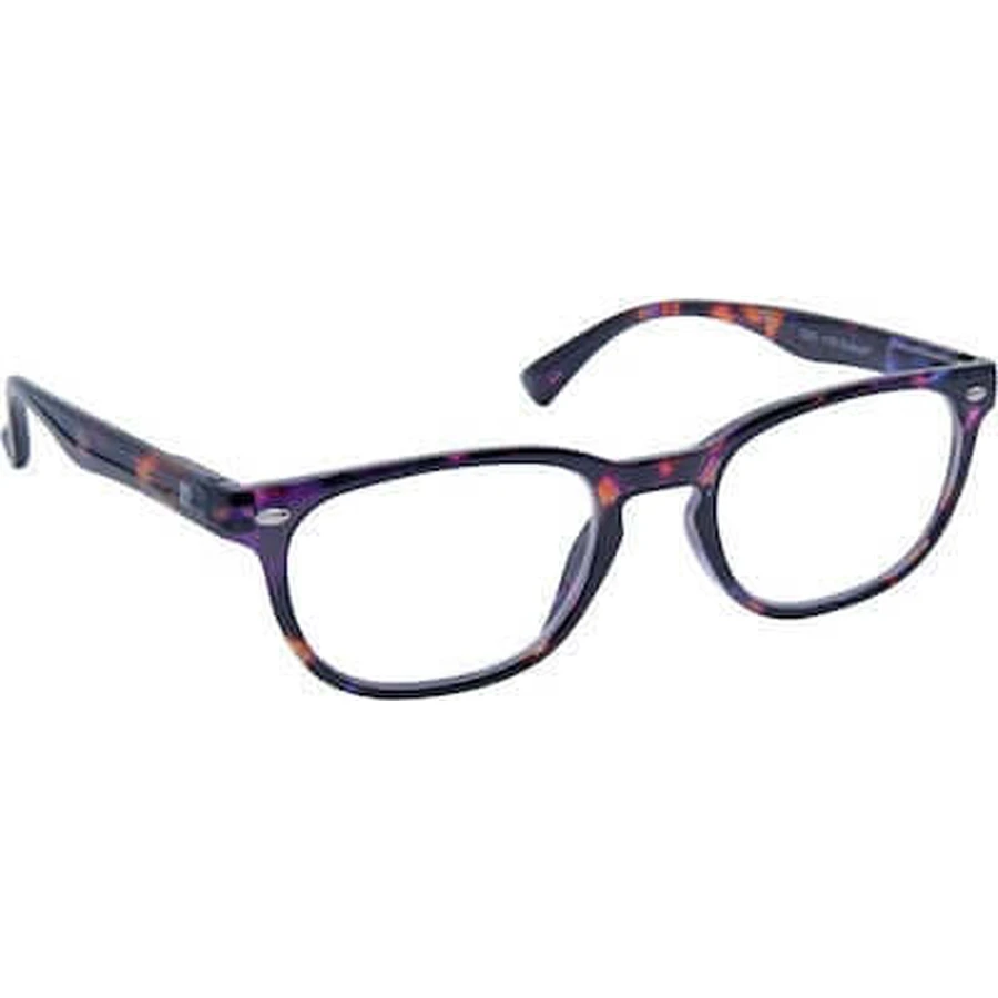EYELEAD Occhiali da lettura per presbiopia Tartaro-Nero Rosso Rosso E253 +2,25