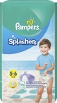 PAMPERS Babyluiers-Zwempakjes Voor Veilig Zwemmen Spetters Nr.5-6 14+Kgr 10 stuks