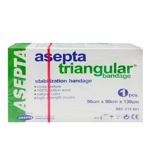 ASEPTA Dreiecksbandage Dreiecksbandage Dichtes Gewebe