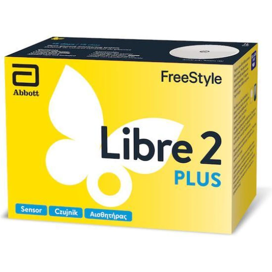Abbott Free Style Libre 2 Plus glucosemeter met Bluetooth